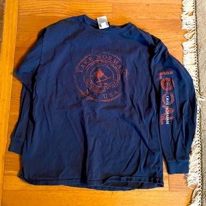 Lake Norman, wakeboarding long sleeve!